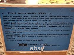 Vintage and Rare Astronave Viaggiante Lunik 2000 EXTREMELY CLEAN WORKS AND MIB