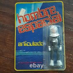 Vintage hombre espacial plasticos pedro luca adventure people space bootleg