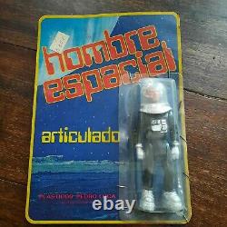 Vintage hombre espacial plasticos pedro luca adventure people space bootleg