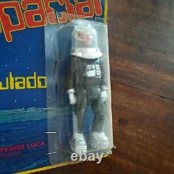 Vintage hombre espacial plasticos pedro luca adventure people space bootleg