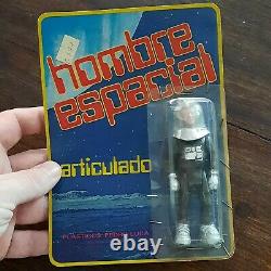 Vintage hombre espacial plasticos pedro luca adventure people space bootleg