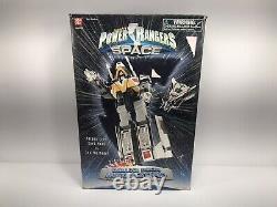 Vintage power rangers In Space 1997 Deluxe Delta Megazord Opened Box Complete