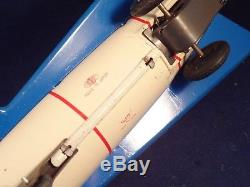 Vintage rare tin toy Space Rocket XX-3 ALPS JAPAN 1950's Friction