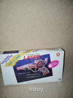 Vintage space gun stealth laserlight and sound