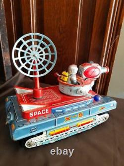 Vintage space tank moon patrol X5 yonezawa toy