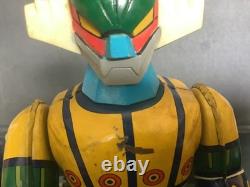 Vintage takara kotetsu steel JEEG Japan space robot tin toy bullmark popy sofubi