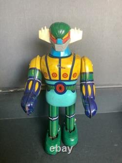 Vintage takara kotetsu steel JEEG Japan space robot tin toy bullmark popy sofubi