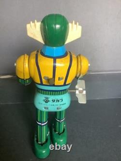 Vintage takara kotetsu steel JEEG Japan space robot tin toy bullmark popy sofubi