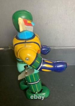 Vintage takara kotetsu steel JEEG Japan space robot tin toy bullmark popy sofubi
