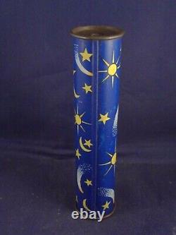 Vintage tin toy KALEIDOSCOPE MAGIC space star sun 1940's