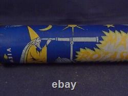 Vintage tin toy KALEIDOSCOPE MAGIC space star sun 1940's