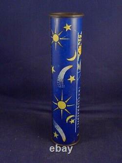 Vintage tin toy KALEIDOSCOPE MAGIC space star sun 1940's