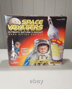 Vintage toy, Space Voyagers Ultimate Saturn 5 Rocket Mega Action Vehicle