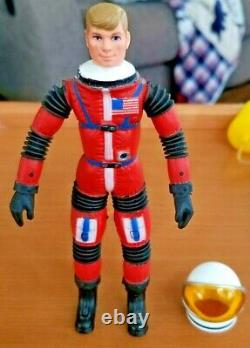 Vntg 1966 SGT. STORM Mattel Major Matt Mason Figure with SPACE POWER SUIT