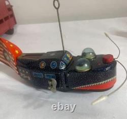 Vtg 1950's Yoshiya Japan Pioneer X-3 Space Whale Working Excellent Rare