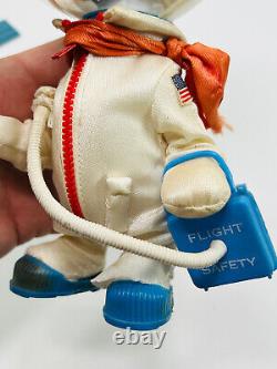 Vtg 1969 Snoopy Astronaut Space NASA Doll Toy COMPLETE nice SEE PICS Peanuts