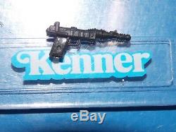 Vtg 1984 1985 Star Wars A-Wing Pilot Death Star Gunner BLACK blaster gun pistol
