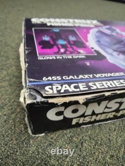 Vtg 1987 Fisher-Price Construx #6455 Space Series Galaxy Voyager