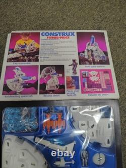 Vtg 1987 Fisher-Price Construx #6455 Space Series Galaxy Voyager
