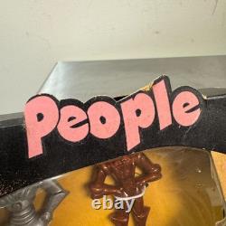 Vtg ARCHER Space People Set with Original Box Archer Plastics c. 1950s