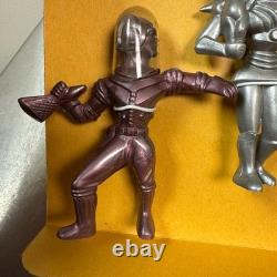 Vtg ARCHER Space People Set with Original Box Archer Plastics c. 1950s