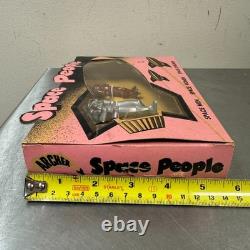 Vtg ARCHER Space People Set with Original Box Archer Plastics c. 1950s