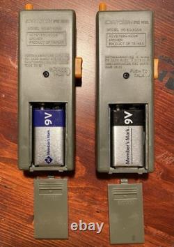 Vtg Archer Space Patrol Walkie Talkies Model 60-4004From Back To The Future