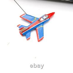 Vtg Cragstan 30213 Space Patrol Tank Battery Op Tin Toy Working in Original Box