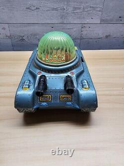 Vtg Daiya Looping Space Tank Toy Tin Made In Japan 1962 Read Description