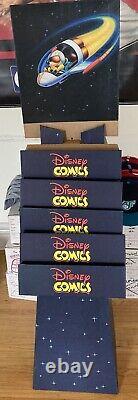 Vtg Disney Comics Cardboard Toy/Comic Book Store Display Standee space mickey