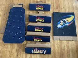 Vtg Disney Comics Cardboard Toy/Comic Book Store Display Standee space mickey