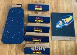 Vtg Disney Comics Cardboard Toy/Comic Book Store Display Standee space mickey