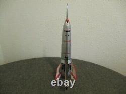 Vtg Holdraketa Rocket Interkozmosz Space Friction Tin Toy+orig Box/instructions