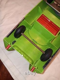 Vtg MATTEL 1953 Futuristic Dream Car Lime Green Retro Missing Front Windshield