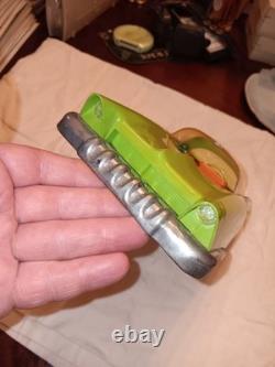 Vtg MATTEL 1953 Futuristic Dream Car Lime Green Retro Missing Front Windshield
