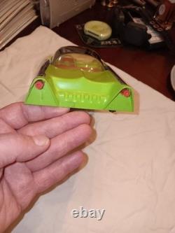 Vtg MATTEL 1953 Futuristic Dream Car Lime Green Retro Missing Front Windshield