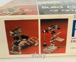 Vtg Milton Bradley 1985 Robotix Series R-1000 Motorized Modular Building System
