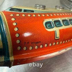 Vtg Mondrakete Sky Rocket Tin Toy with Box Guntherman West Germany Space Toy