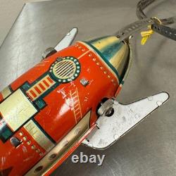 Vtg Mondrakete Sky Rocket Tin Toy with Box Guntherman West Germany Space Toy