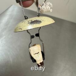 Vtg Mondrakete Sky Rocket Tin Toy with Box Guntherman West Germany Space Toy