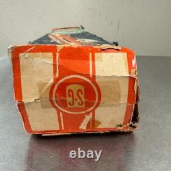 Vtg Mondrakete Sky Rocket Tin Toy with Box Guntherman West Germany Space Toy