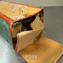 Vtg Mondrakete Sky Rocket Tin Toy with Box Guntherman West Germany Space Toy