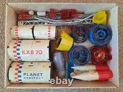 Vtg Planet Orbital 1 Construction System Tin Plastic Space Toy Ddr East Germany