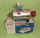 Vtg SPACE CAPSULE with FLOATING ASTRONAUT TIN LITHO BOXED MODERN TOYS JAPAN 1960's