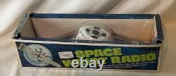 Vtg Sears Roebuck Space Wrist Radio #51055 With Box Made In Hong Kong Sci If