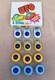 Vtg Set Of 12 Ocean Toy Plastic Friction Motor UFO Space Toy 1980s With OG Box