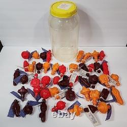 Vtg Space Fleet 2000 46x Interlocking Ships Stations w Store Display Ca De Candy