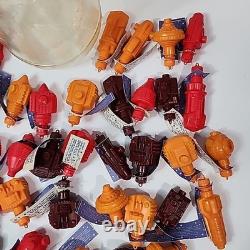 Vtg Space Fleet 2000 46x Interlocking Ships Stations w Store Display Ca De Candy