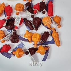 Vtg Space Fleet 2000 46x Interlocking Ships Stations w Store Display Ca De Candy