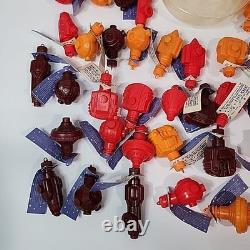 Vtg Space Fleet 2000 46x Interlocking Ships Stations w Store Display Ca De Candy